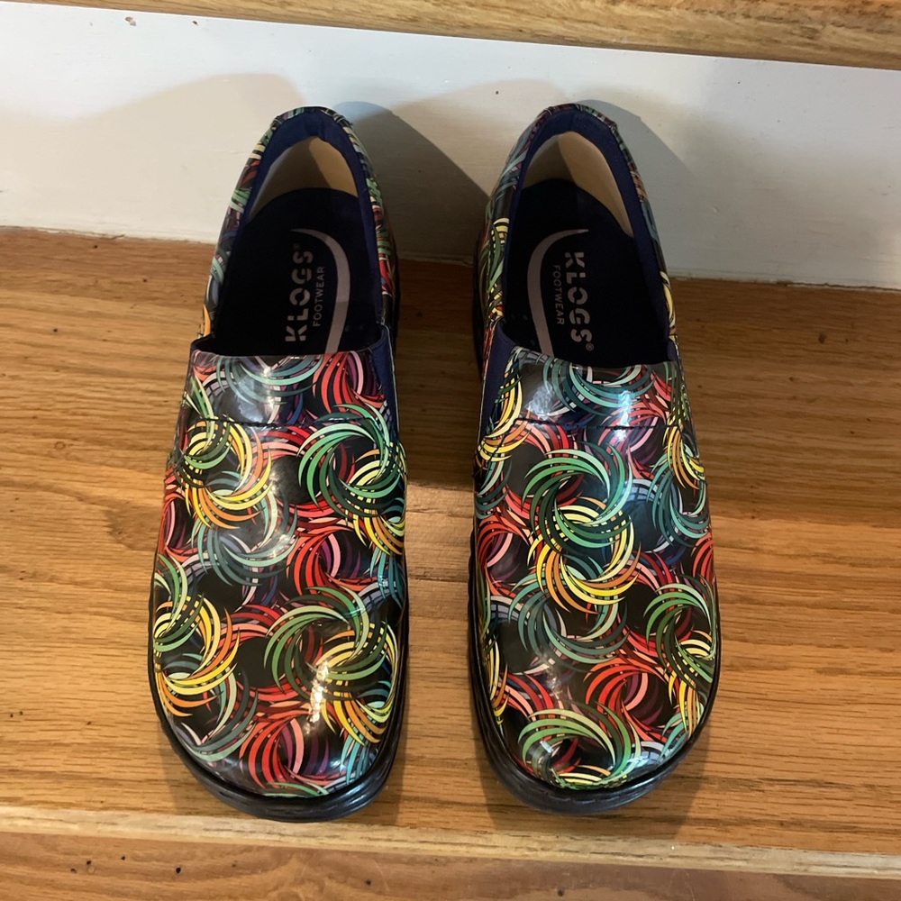Klogs Multicolor Patterned Mules - image 1